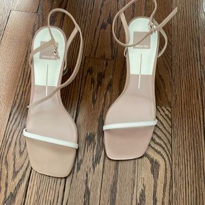 New, never worn!! Dolce Vita Naomey nude multi leather heel size 8.5